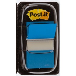 Haftmarker Post-it Signalstreifen Index 680 25,4 x 43,2 mm blau