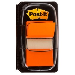 Haftmarker Post-it Signalstreifen Index 680 25,4 x 43,2 mm orange