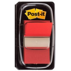 Haftmarker Post-it Signalstreifen Index 680 25,4 x 43,2 mm rot