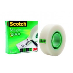 Klebefilm Scotch Magic Tape 810 unsichtbar transparent 19mmx33m