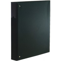 Ringbuch A4 2-Ring-Reißmechanik Ring-Ø 25 mm schwarz