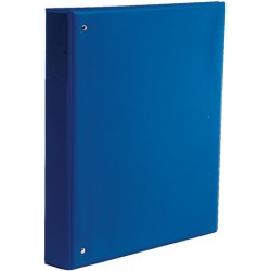Ringbuch A4 2-Ring-Reißmechanik Ring-Ø 25 mm blau / 1 St.