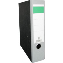 Ordner Wolkenmarmor 80 mm breit DIN A4 Rücken grau / 10 St.