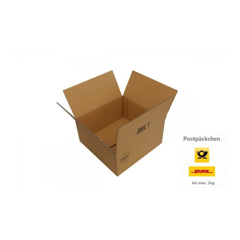 Kartons 290x290x135mm Einwellig Fur Packchen Dhl Dhl1 100 Stuck