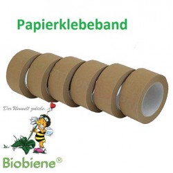 Packbiene® Papierklebeband Oeko 50mmx50m Braun (144 Rollen)