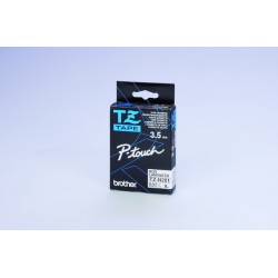 Schriftbandkassette Brother TZ 3,5 mmx8m schwarz auf weiß