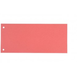 Trennstreifen Trennlaschen 10,5x24cm 170g rosa/rot (100 St.)