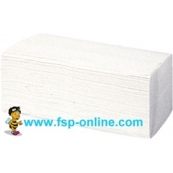 Handtücher Papierhandtücher 2lg. 24,0x33,0cm Classic C-Fold mit Prägung weiß VE=3000 Blatt