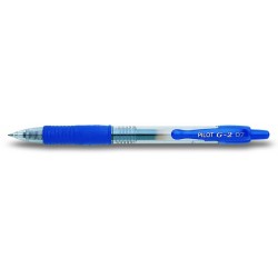 Gelschreiber Pilot G2 Druckmech. 0,4mm blau / 1 St.