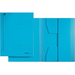 Jurismappe Leitz 3924 Karton 300 g/m² 3 Klappen A4 für 250 Blatt blau