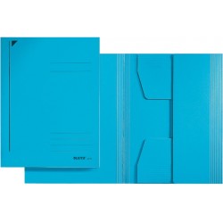 Jurismappe Leitz 3924 Karton 430 g/m² 3 Klappen A4 für 250 Blatt blau