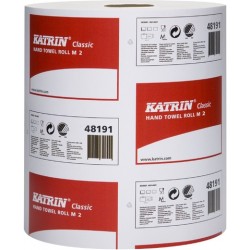 Papierhandtuch Katrin Classic M2 2lg. 20cmx152m weiß 6 Rollen