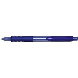 Gelschreiber Druckmechnik 0,7mm mit Clip Schreibfarbe blau