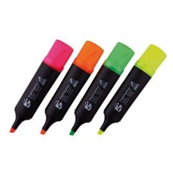 Textmarker Einweg Keilspitze 1-5 mm 4er Set