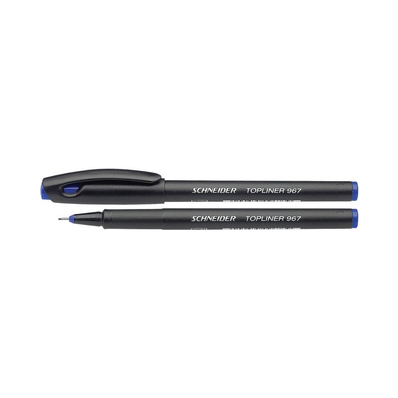 Pennarello Fineliner Schneider Topliner - Tratto 0.4mm, Rosso, Made In Germany - Foto 2