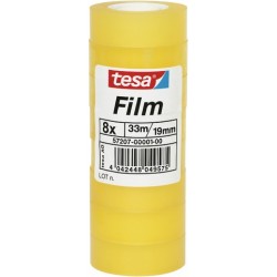 Klebefilm Klebeband TESA 19mmx33m PP transparent VE=8 Rollen