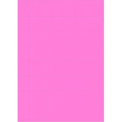 Etiketten Selbstklebe-Etiketten 70x36mm neonpink (600 Stück)