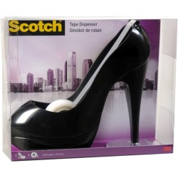 Scotch Tischabroller Fashion Schuh schwarz für Kleberollen bis 19mmx8,9m