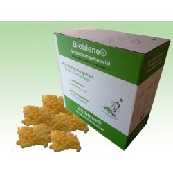 GELBE Biobiene®Verpackungschips (200 Liter) im Spendekarton
