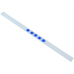 Magnetleiste Wandleiste sk flexibel 50cm weiß inkl. 2 Magnet