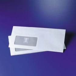 Briefumschläge DIN lang DL sk mit Fenster (100 Stück)
