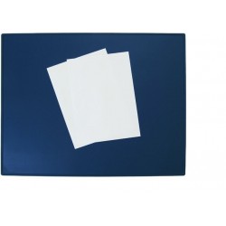 Schreibunterlage 63x50cm Kunststoff blau