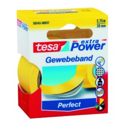 Gewebeband Tesa extra Power 38mmx2,75m gelb / 1 Rolle