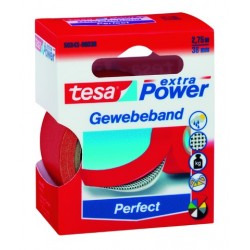Gewebeband Tesa extra Power 38mmx2,75m rot / 1 Rolle
