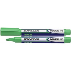 Textmarker Schneider MAXX 115 nachfüllbar Keilsp.1-4mm grün