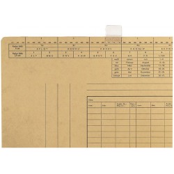 Sichtreiter Leitz 2454 25mm breit 3-zeilig f. Einstellmappen 50St.