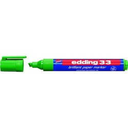 Pigmentmarker Edding 33 Keilspitze 1-5mm grün