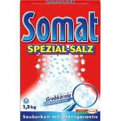 Spülmaschinensalz Somat Spezial Salz grobkörnig Karton á 1,2 kg