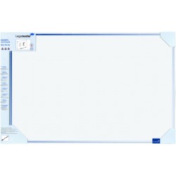 Schreibtafel Accents Linear Cool magnetisch 60x90cm blau inkl. Montagesatz Markerablage u. Boardmarker