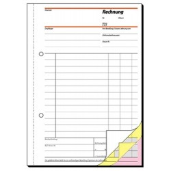 Rechnungsbuch Sigel A5 3x40 Blatt selbstdurchschreibend / 1 St.