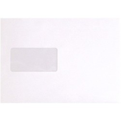 Briefumschläge C5 mit Fenster 90g/m² holzfrei weiß hk / 500 Stück