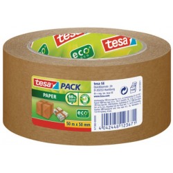 Papierklebeband TESA Eco 50mmx50m Braun (1 Rolle)