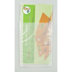 Papier-Flachbeutel transluzent 105x150+20mm 100 Stück