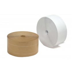 Nassklebeband weiß 60mm Fadenverstärkt 60g/m² 200m (100 Rollen)