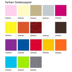 Seidenpapier Pink 18g/m² Bogen 50x70cm nassfest Pckg á 480 Bogen