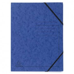 Eckspanner Karton 355g/m² Eckspanngummi A4 blau