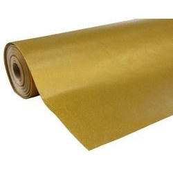 Geschenkpapier Gold 70cmx50m Kraftpapier leicht gerippt 60g/m² Kraftpapier leicht gerippt 1 Rolle