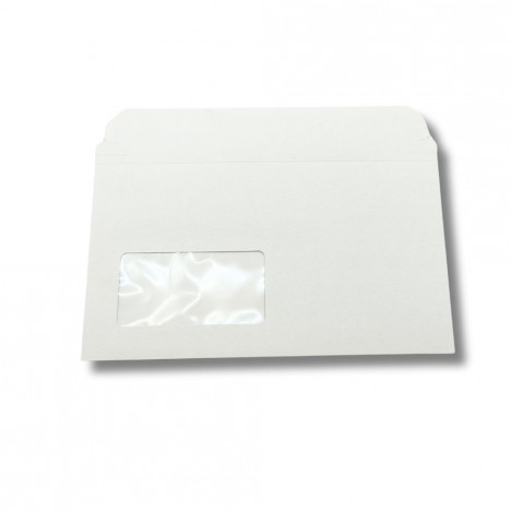 Papier-Papp-Umschlag-mit-Selbstklebestreifen